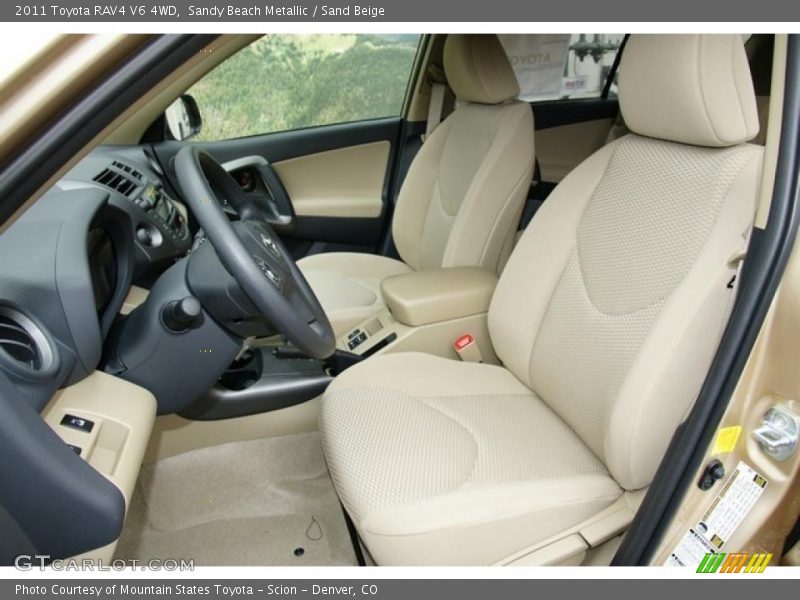 Sandy Beach Metallic / Sand Beige 2011 Toyota RAV4 V6 4WD