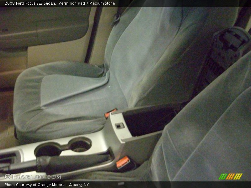 Vermillion Red / Medium Stone 2008 Ford Focus SES Sedan