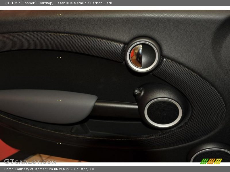 Laser Blue Metallic / Carbon Black 2011 Mini Cooper S Hardtop