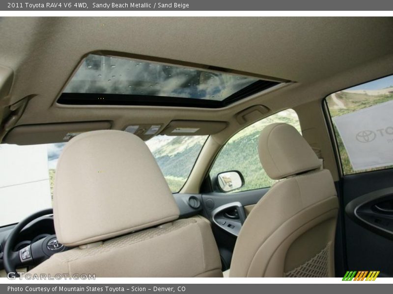 Sandy Beach Metallic / Sand Beige 2011 Toyota RAV4 V6 4WD