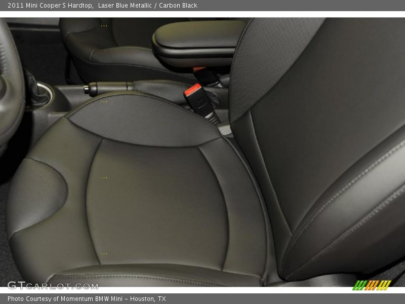Laser Blue Metallic / Carbon Black 2011 Mini Cooper S Hardtop