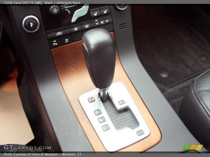 Black / Anthracite Black 2008 Volvo S80 T6 AWD