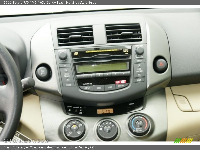 Sandy Beach Metallic / Sand Beige 2011 Toyota RAV4 V6 4WD