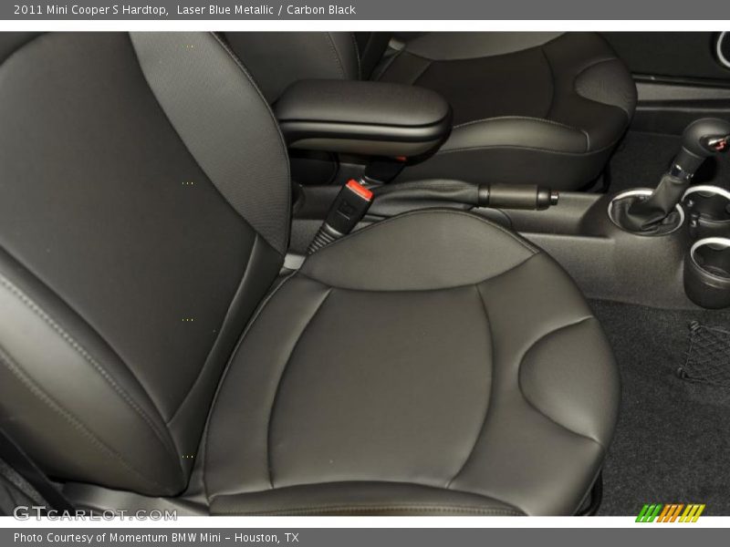 Laser Blue Metallic / Carbon Black 2011 Mini Cooper S Hardtop