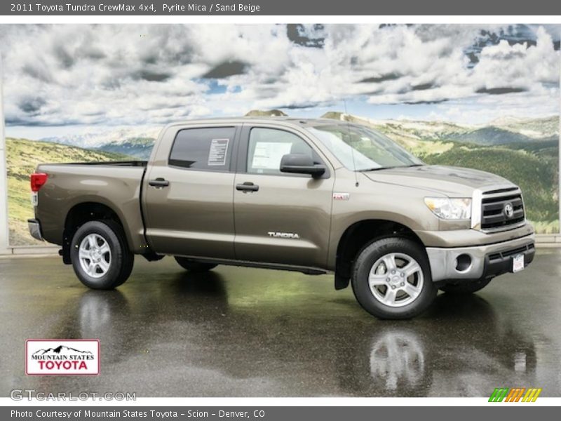 Pyrite Mica / Sand Beige 2011 Toyota Tundra CrewMax 4x4