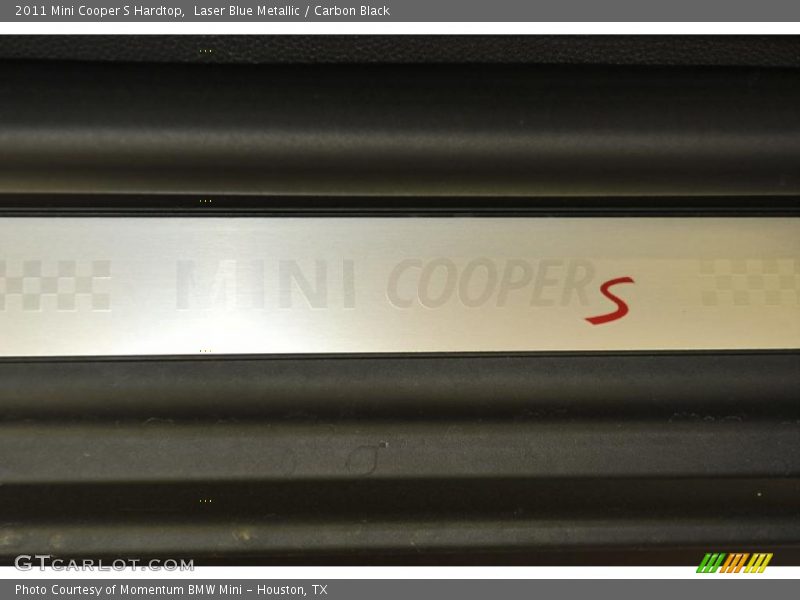 Laser Blue Metallic / Carbon Black 2011 Mini Cooper S Hardtop
