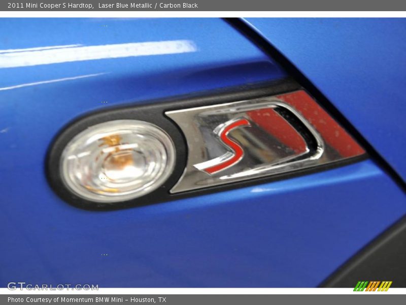 Laser Blue Metallic / Carbon Black 2011 Mini Cooper S Hardtop