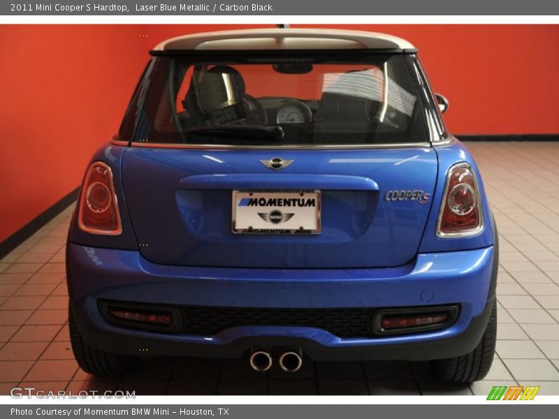 Laser Blue Metallic / Carbon Black 2011 Mini Cooper S Hardtop