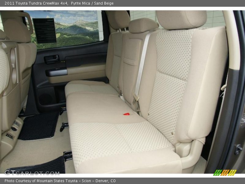  2011 Tundra CrewMax 4x4 Sand Beige Interior