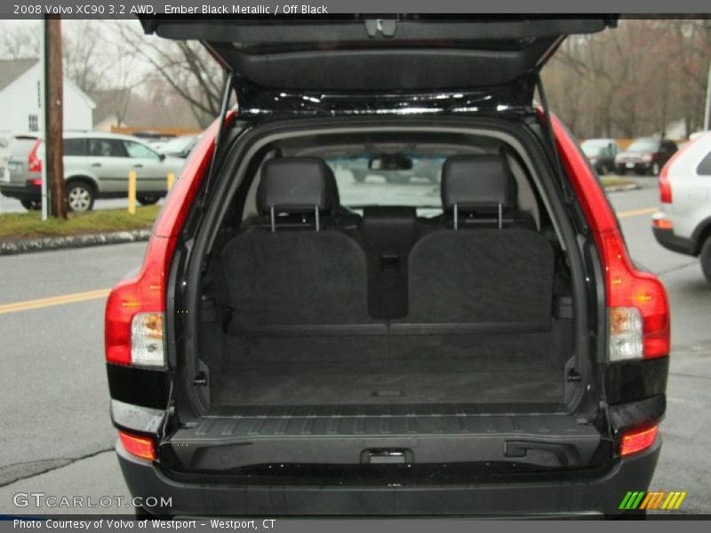 Ember Black Metallic / Off Black 2008 Volvo XC90 3.2 AWD