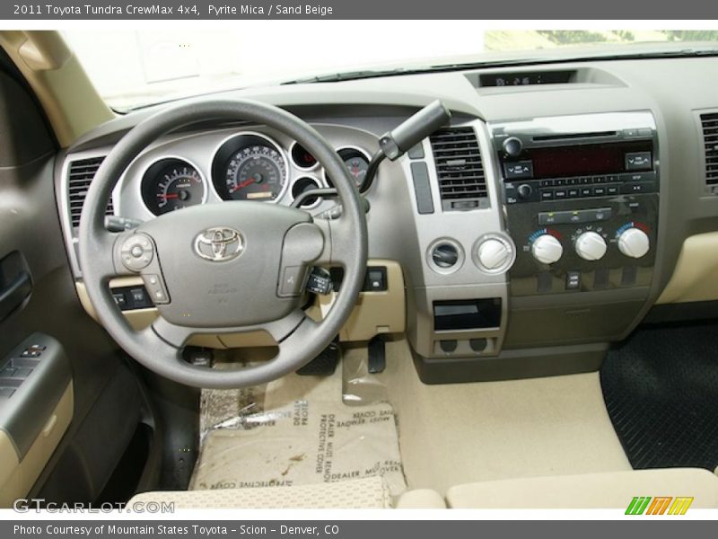 Pyrite Mica / Sand Beige 2011 Toyota Tundra CrewMax 4x4