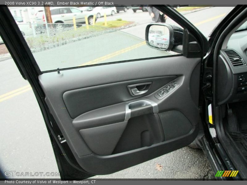 Ember Black Metallic / Off Black 2008 Volvo XC90 3.2 AWD