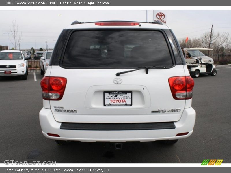 Natural White / Light Charcoal 2005 Toyota Sequoia SR5 4WD