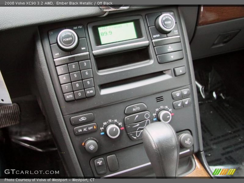 Ember Black Metallic / Off Black 2008 Volvo XC90 3.2 AWD