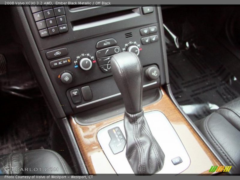 Ember Black Metallic / Off Black 2008 Volvo XC90 3.2 AWD