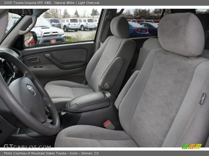 Natural White / Light Charcoal 2005 Toyota Sequoia SR5 4WD