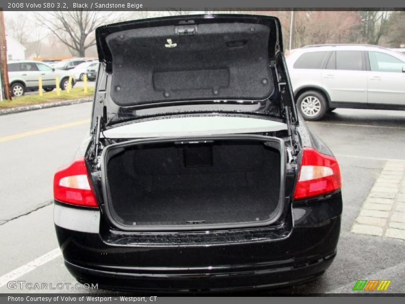 Black / Sandstone Beige 2008 Volvo S80 3.2