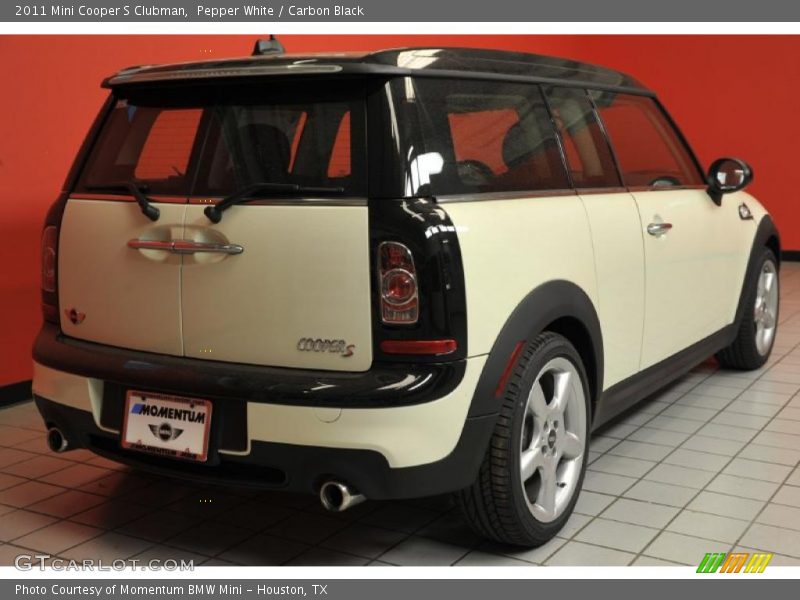 Pepper White / Carbon Black 2011 Mini Cooper S Clubman