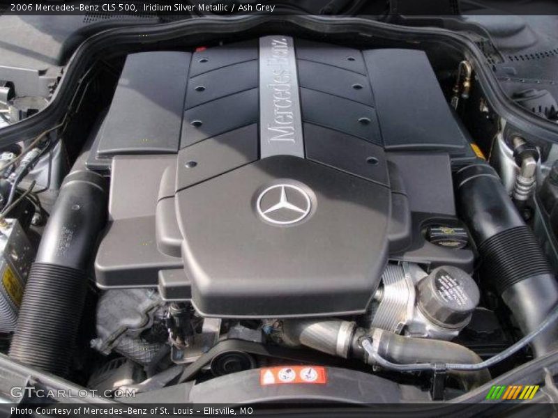 Iridium Silver Metallic / Ash Grey 2006 Mercedes-Benz CLS 500