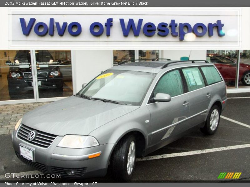 Silverstone Grey Metallic / Black 2003 Volkswagen Passat GLX 4Motion Wagon