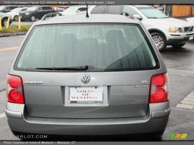 Silverstone Grey Metallic / Black 2003 Volkswagen Passat GLX 4Motion Wagon