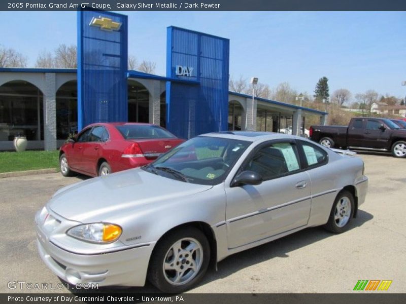 Galaxy Silver Metallic / Dark Pewter 2005 Pontiac Grand Am GT Coupe
