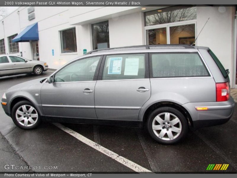 Silverstone Grey Metallic / Black 2003 Volkswagen Passat GLX 4Motion Wagon