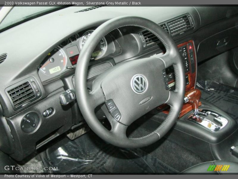 Silverstone Grey Metallic / Black 2003 Volkswagen Passat GLX 4Motion Wagon