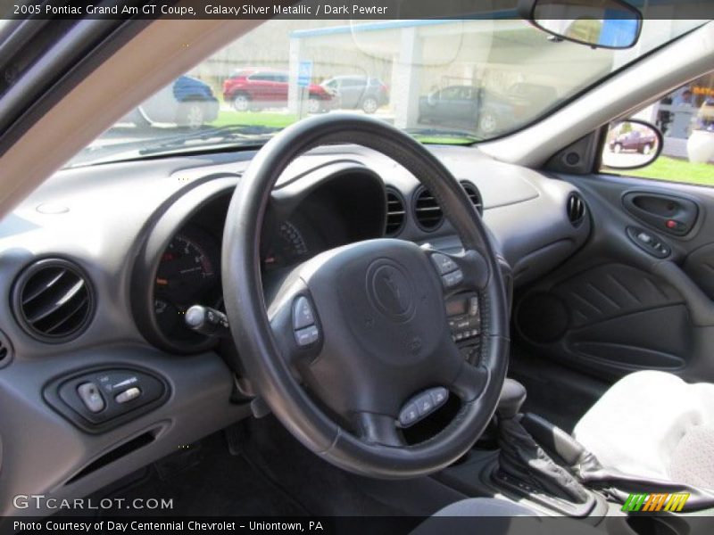 Galaxy Silver Metallic / Dark Pewter 2005 Pontiac Grand Am GT Coupe