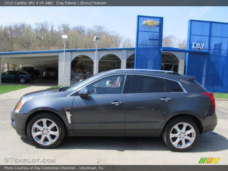 Gray Flannel / Ebony/Titanium 2010 Cadillac SRX 4 V6 AWD