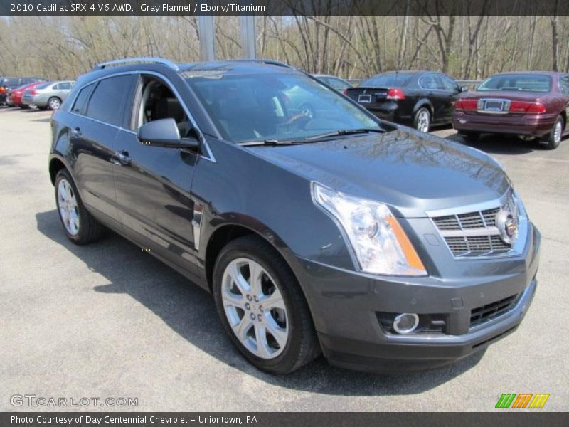 Gray Flannel / Ebony/Titanium 2010 Cadillac SRX 4 V6 AWD
