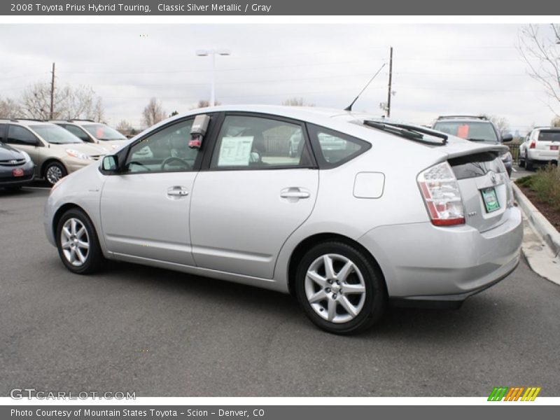 Classic Silver Metallic / Gray 2008 Toyota Prius Hybrid Touring
