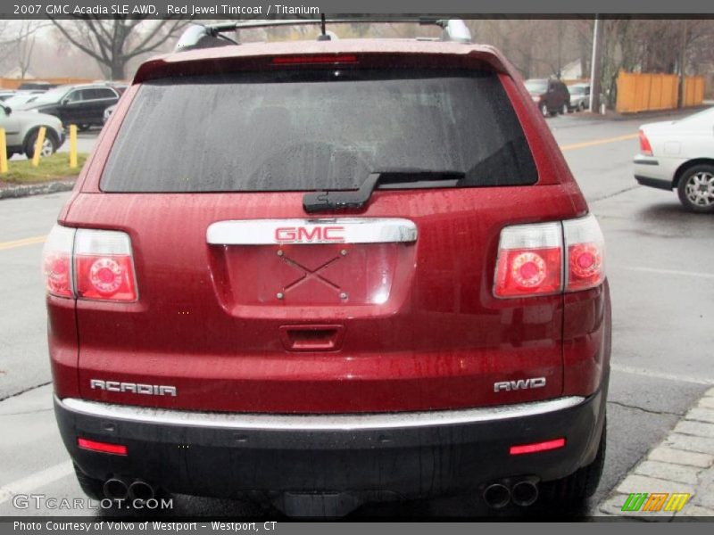 Red Jewel Tintcoat / Titanium 2007 GMC Acadia SLE AWD