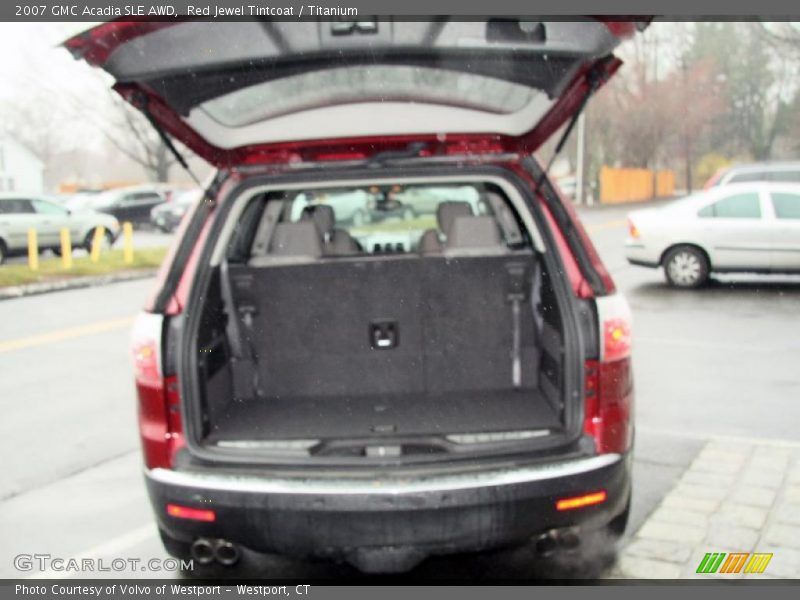 Red Jewel Tintcoat / Titanium 2007 GMC Acadia SLE AWD