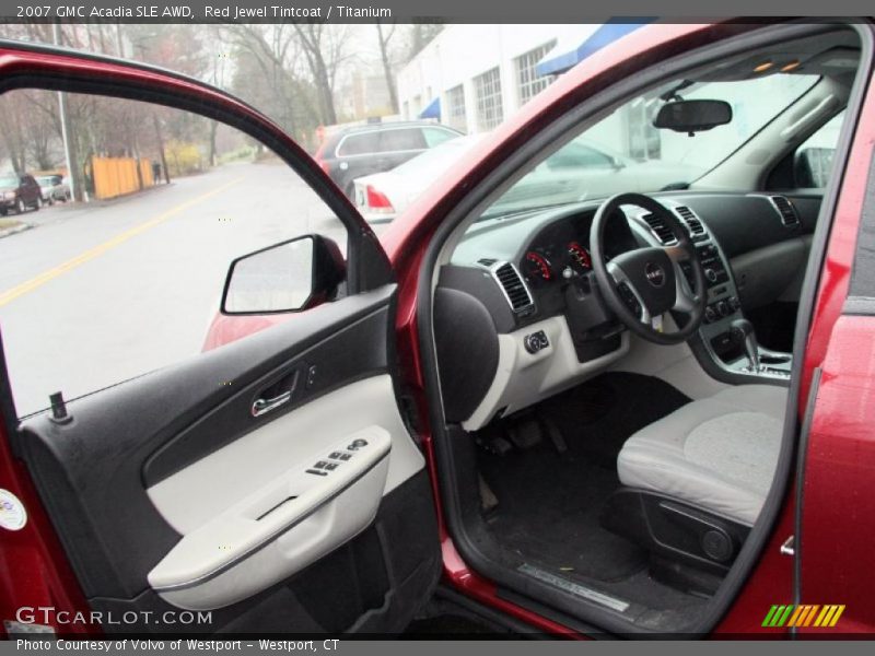 Red Jewel Tintcoat / Titanium 2007 GMC Acadia SLE AWD