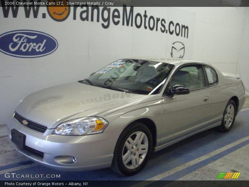 Silverstone Metallic / Gray 2006 Chevrolet Monte Carlo LTZ