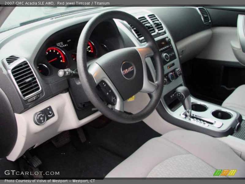  2007 Acadia SLE AWD Titanium Interior