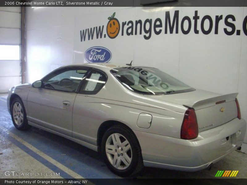 Silverstone Metallic / Gray 2006 Chevrolet Monte Carlo LTZ