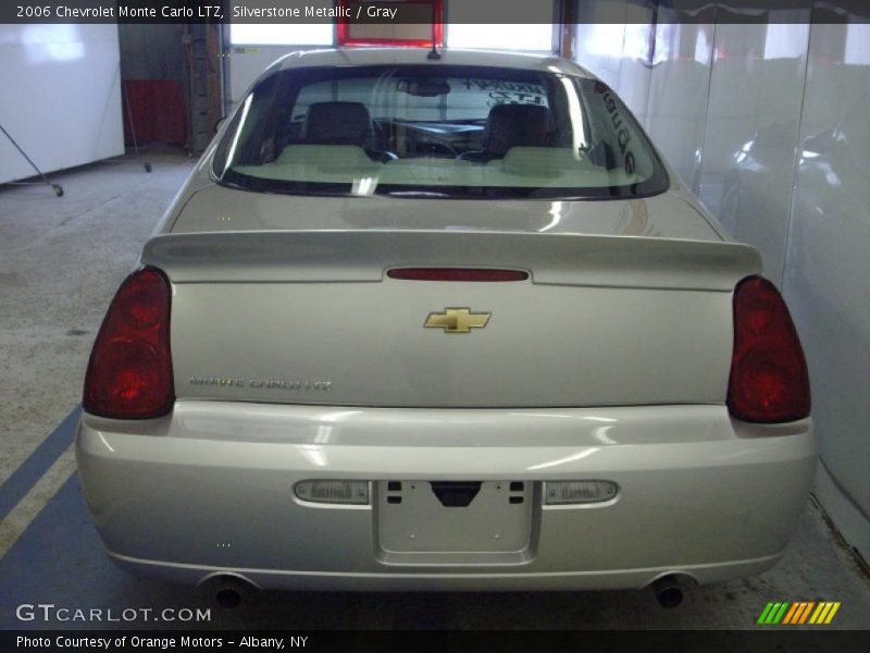 Silverstone Metallic / Gray 2006 Chevrolet Monte Carlo LTZ