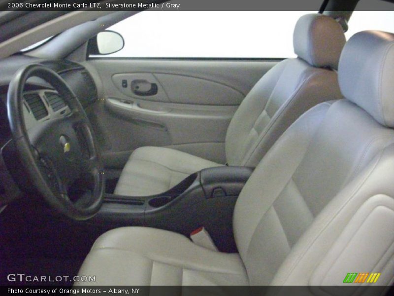 Silverstone Metallic / Gray 2006 Chevrolet Monte Carlo LTZ