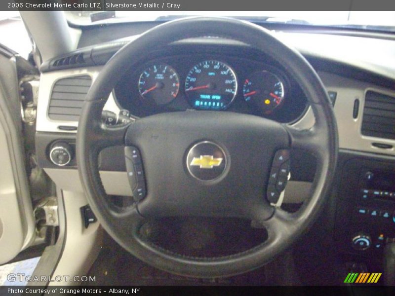 Silverstone Metallic / Gray 2006 Chevrolet Monte Carlo LTZ