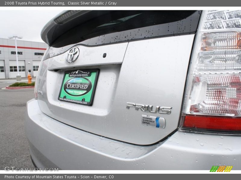 Classic Silver Metallic / Gray 2008 Toyota Prius Hybrid Touring