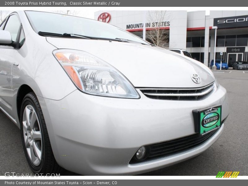 Classic Silver Metallic / Gray 2008 Toyota Prius Hybrid Touring