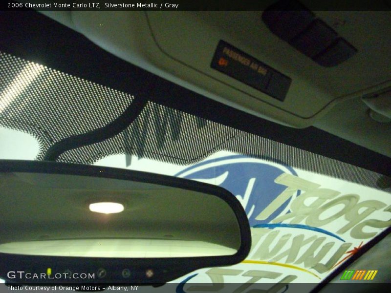 Silverstone Metallic / Gray 2006 Chevrolet Monte Carlo LTZ