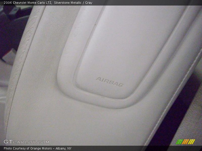 Silverstone Metallic / Gray 2006 Chevrolet Monte Carlo LTZ