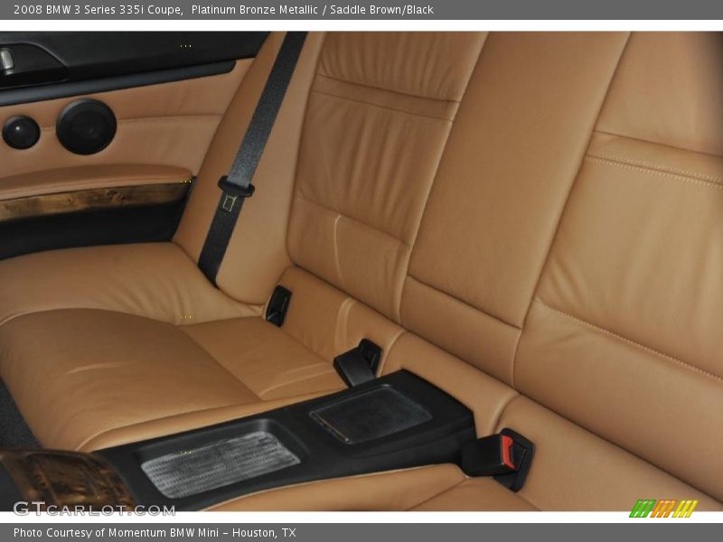 Platinum Bronze Metallic / Saddle Brown/Black 2008 BMW 3 Series 335i Coupe