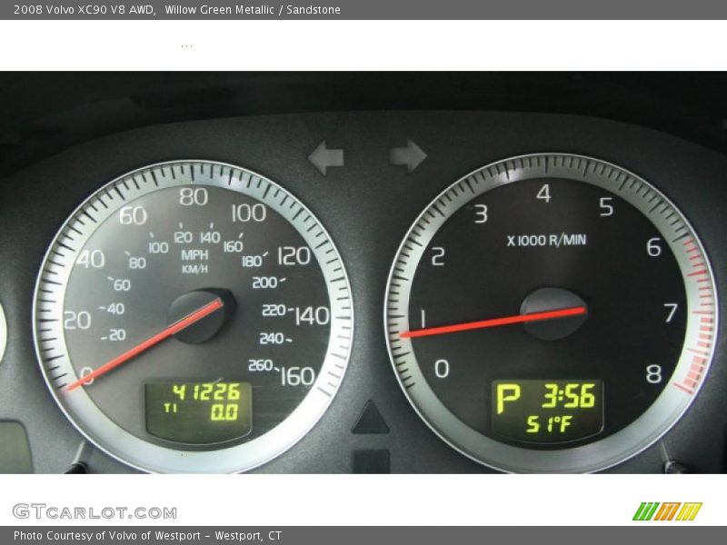  2008 XC90 V8 AWD V8 AWD Gauges