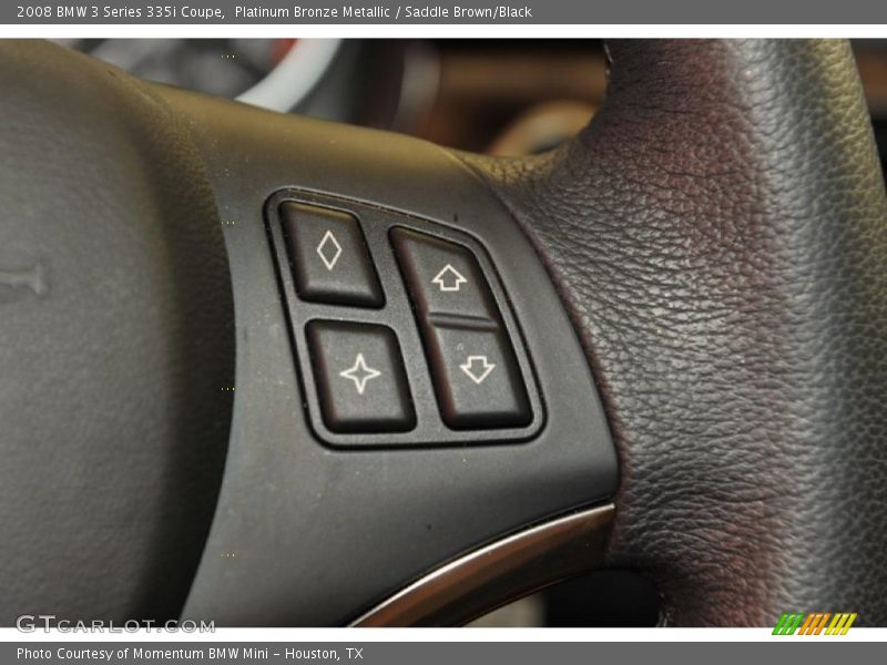 Platinum Bronze Metallic / Saddle Brown/Black 2008 BMW 3 Series 335i Coupe