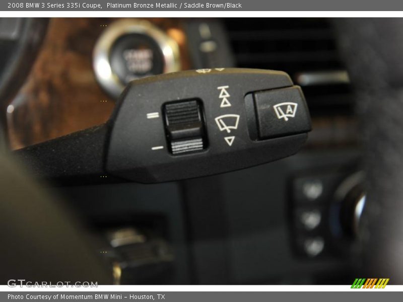 Platinum Bronze Metallic / Saddle Brown/Black 2008 BMW 3 Series 335i Coupe