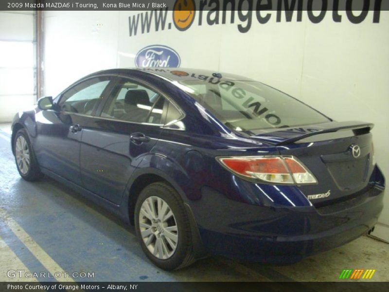Kona Blue Mica / Black 2009 Mazda MAZDA6 i Touring